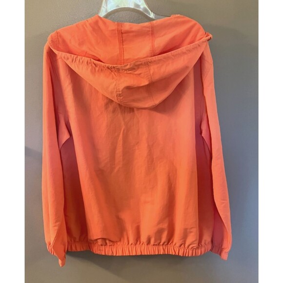 NWT All In Motion Coral Pink Nylon Hooded Jacket Size Small - Picture 6 of 11